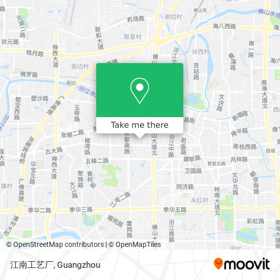 江南工艺厂 map