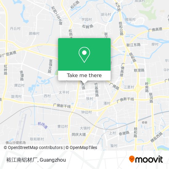 裕江南铝材厂 map