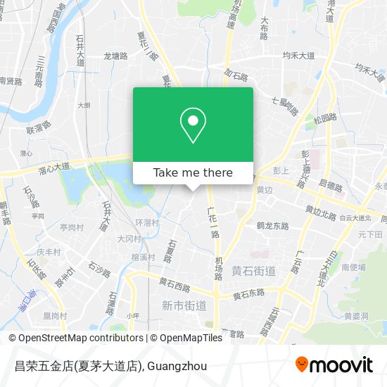 昌荣五金店(夏茅大道店) map