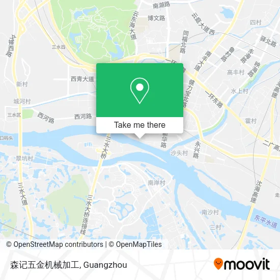 森记五金机械加工 map