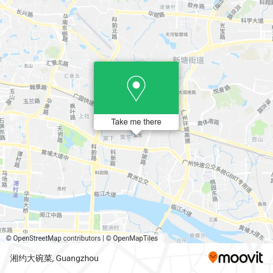 湘约大碗菜 map