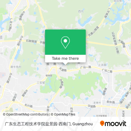 广东生态工程技术学院盆景园-西南门 map