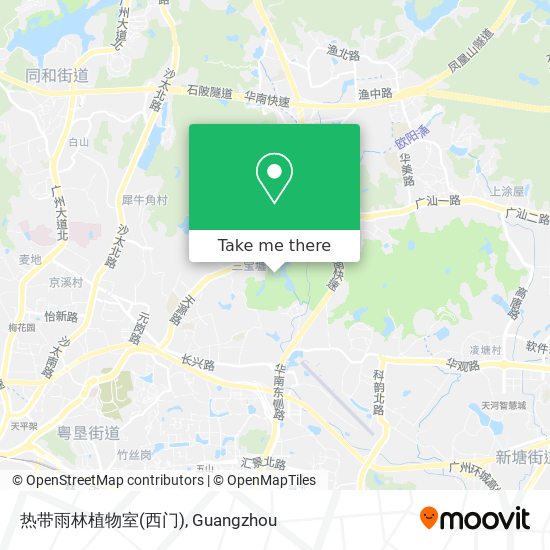 热带雨林植物室(西门) map