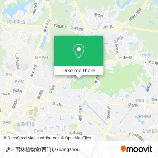 热带雨林植物室(西门) map
