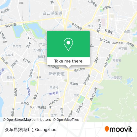众车易(机场店) map