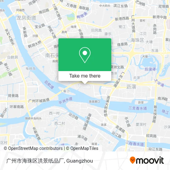 广州市海珠区洪景纸品厂 map