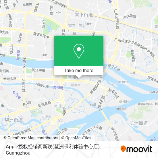 Apple授权经销商新联(琶洲保利体验中心店) map