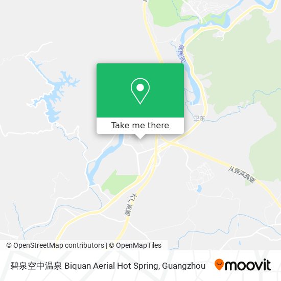 碧泉空中温泉 Biquan Aerial Hot Spring map