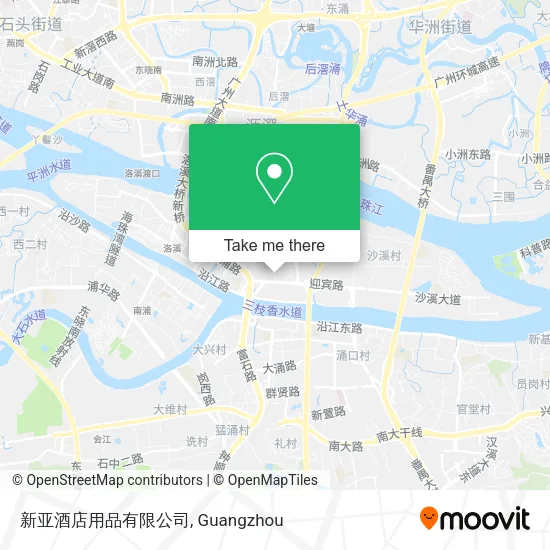 新亚酒店用品有限公司 map