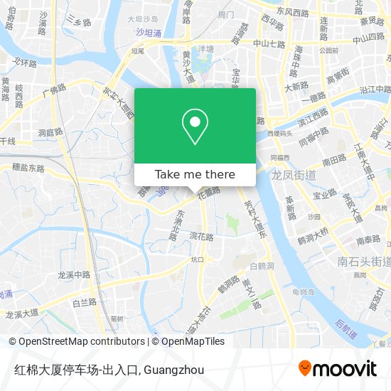 红棉大厦停车场-出入口 map