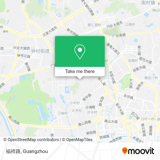 福祥路 map