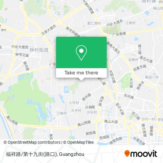 福祥路/第十九街(路口) map