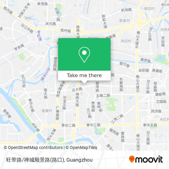 旺带路/禅城顺景路(路口) map
