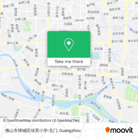 佛山市禅城区绿景小学-北门 map