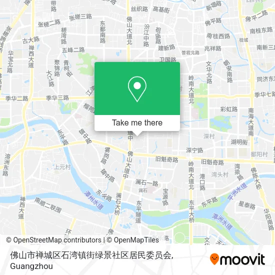 佛山市禅城区石湾镇街绿景社区居民委员会 map