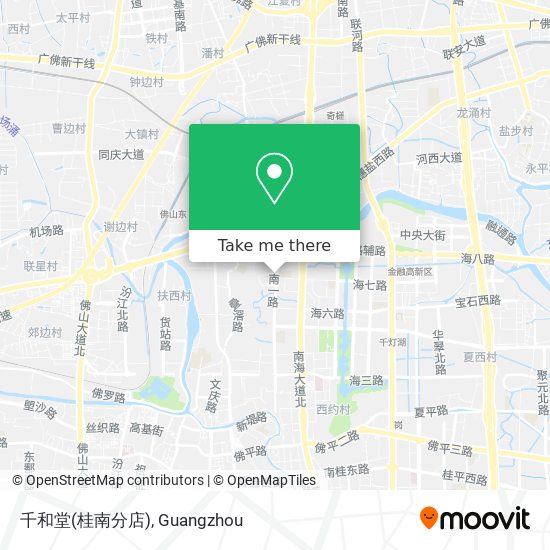 千和堂(桂南分店) map