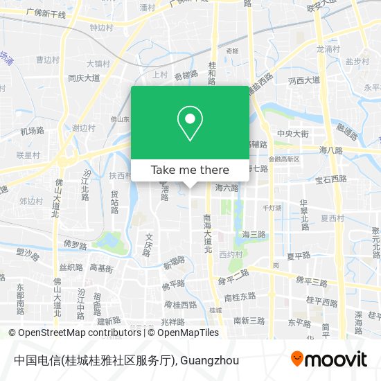 中国电信(桂城桂雅社区服务厅) map