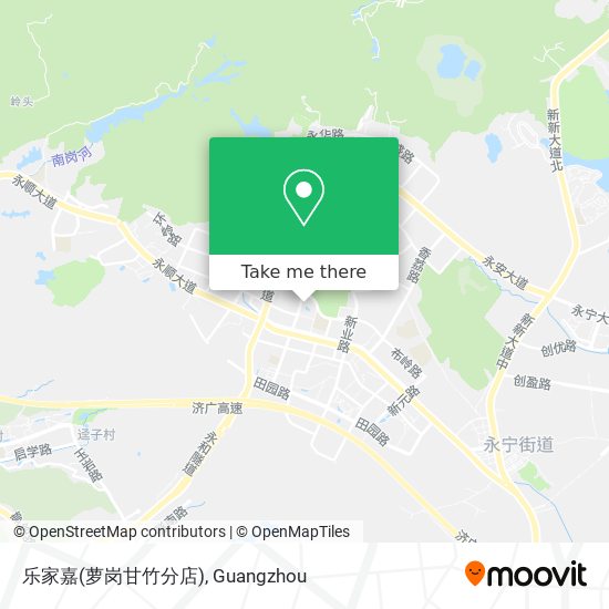 乐家嘉(萝岗甘竹分店) map