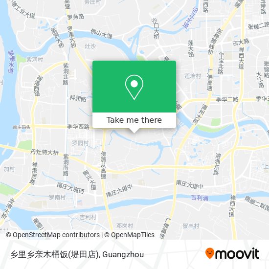乡里乡亲木桶饭(堤田店) map