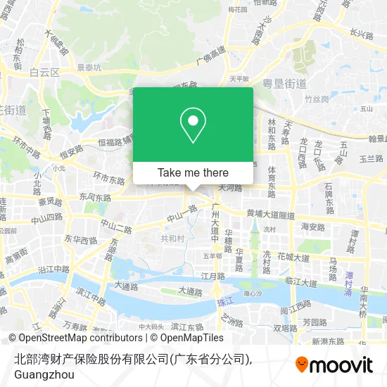 北部湾财产保险股份有限公司(广东省分公司) map