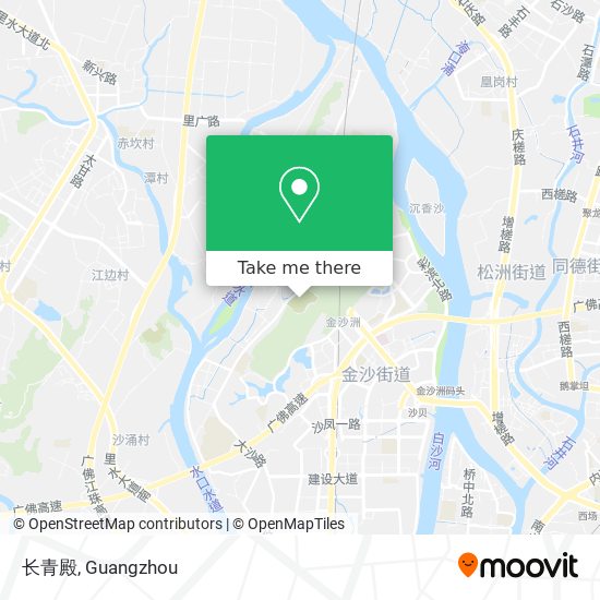 长青殿 map