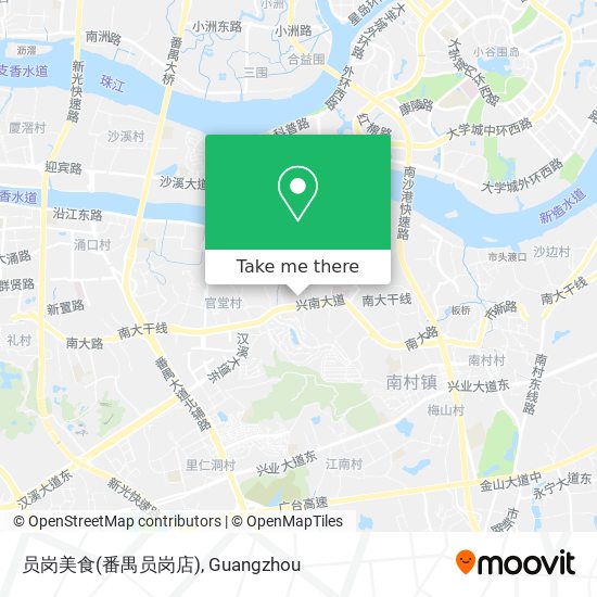 员岗美食(番禺员岗店) map