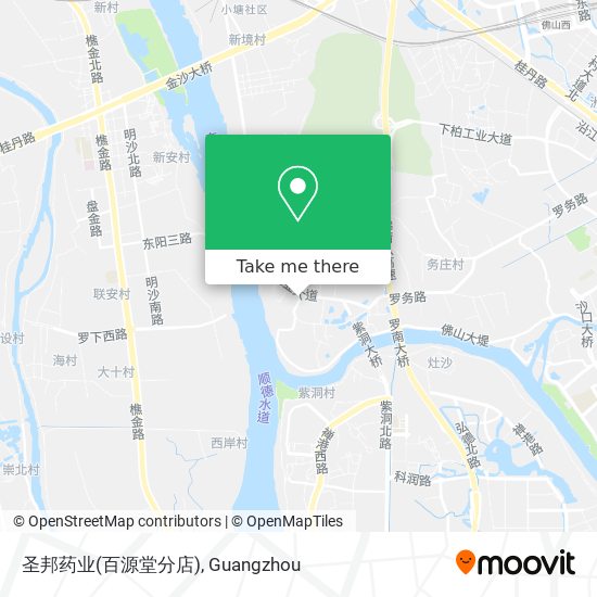 圣邦药业(百源堂分店) map