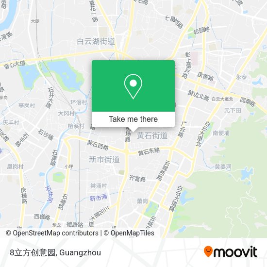 8立方创意园 map
