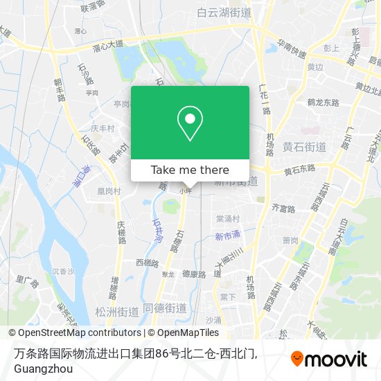 万条路国际物流进出口集团86号北二仓-西北门 map