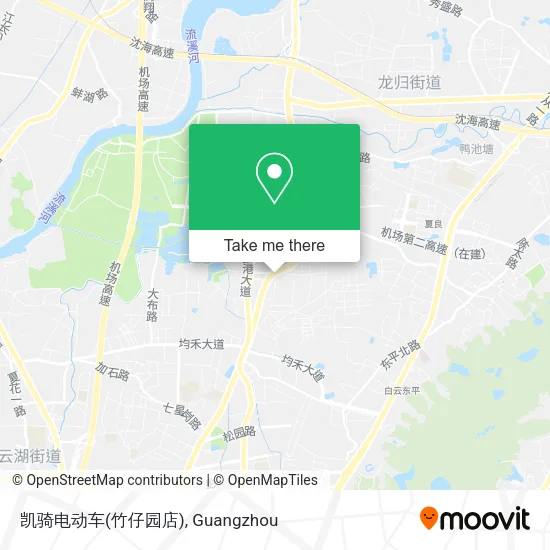 凯骑电动车(竹仔园店) map