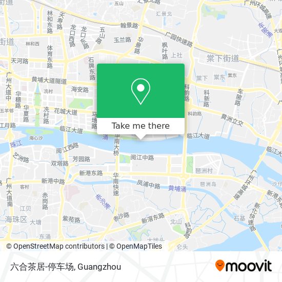 六合茶居-停车场 map
