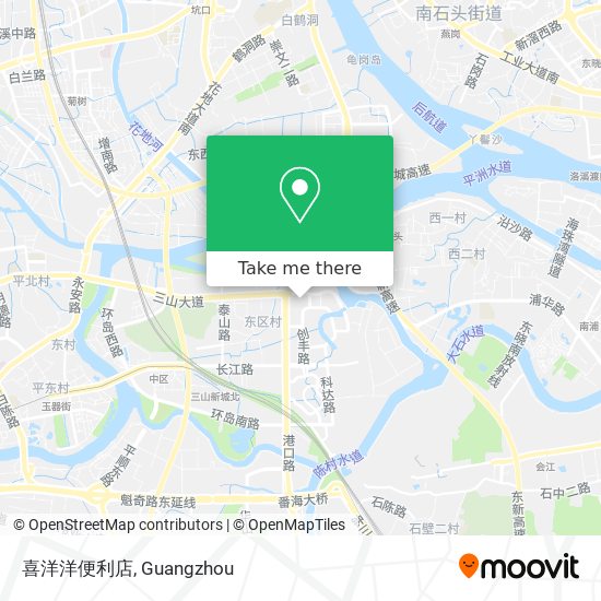 喜洋洋便利店 map