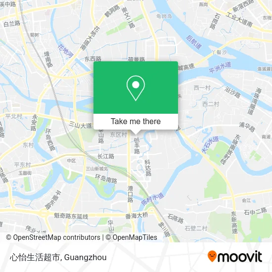 心怡生活超市 map