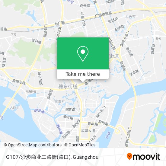 G107/沙步商业二路街(路口) map