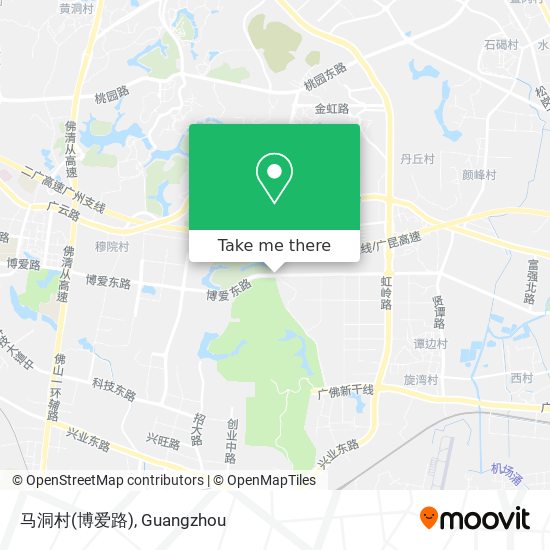 马洞村(博爱路) map