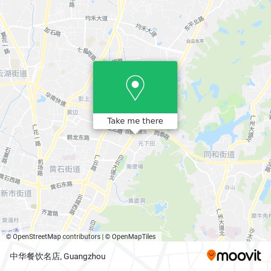 中华餐饮名店 map
