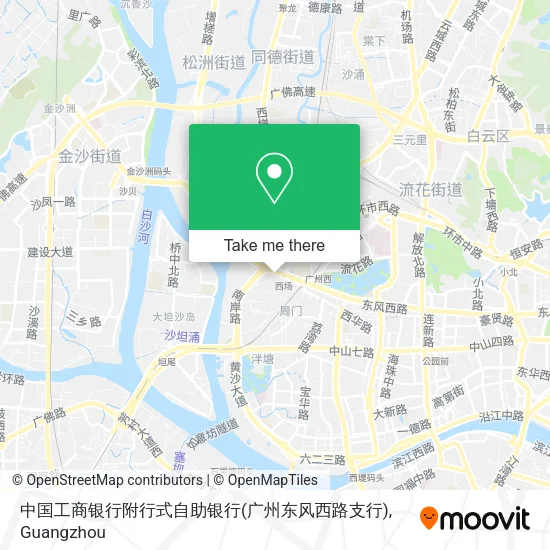 中国工商银行附行式自助银行(广州东风西路支行) map
