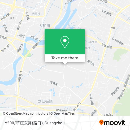 Y200/草庄东路(路口) map