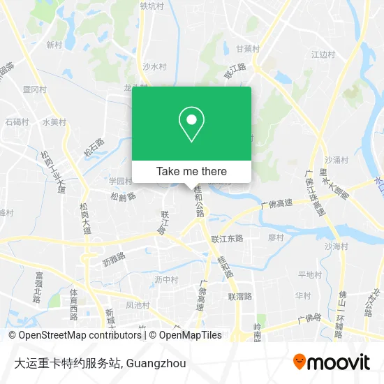 大运重卡特约服务站 map