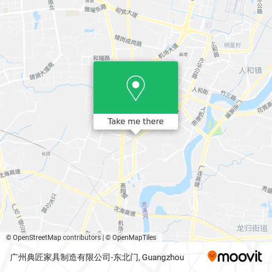 广州典匠家具制造有限公司-东北门 map