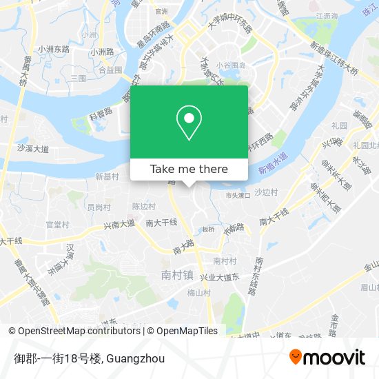 御郡-一街18号楼 map
