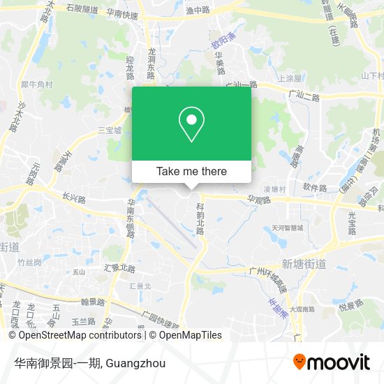 华南御景园-一期 map