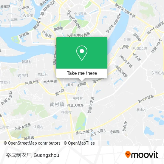 裕成制衣厂 map