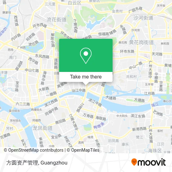 方圆资产管理 map