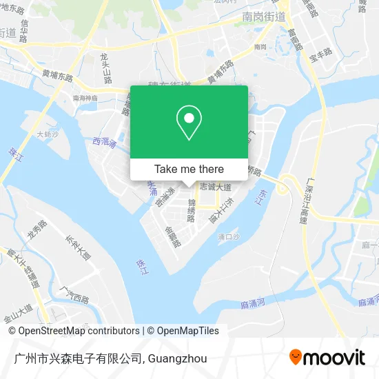 广州市兴森电子有限公司 map