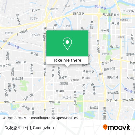 银花总汇-正门 map