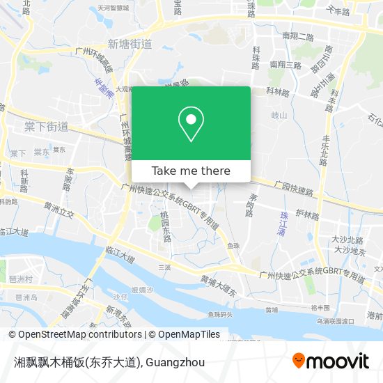 湘飘飘木桶饭(东乔大道) map