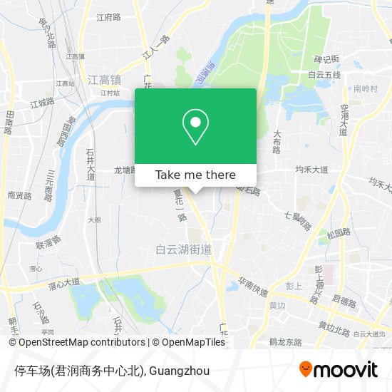 停车场(君润商务中心北) map