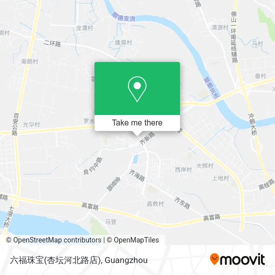 六福珠宝(杏坛河北路店) map