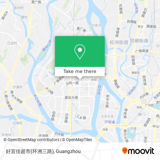 好宜佳超市(环洲三路) map